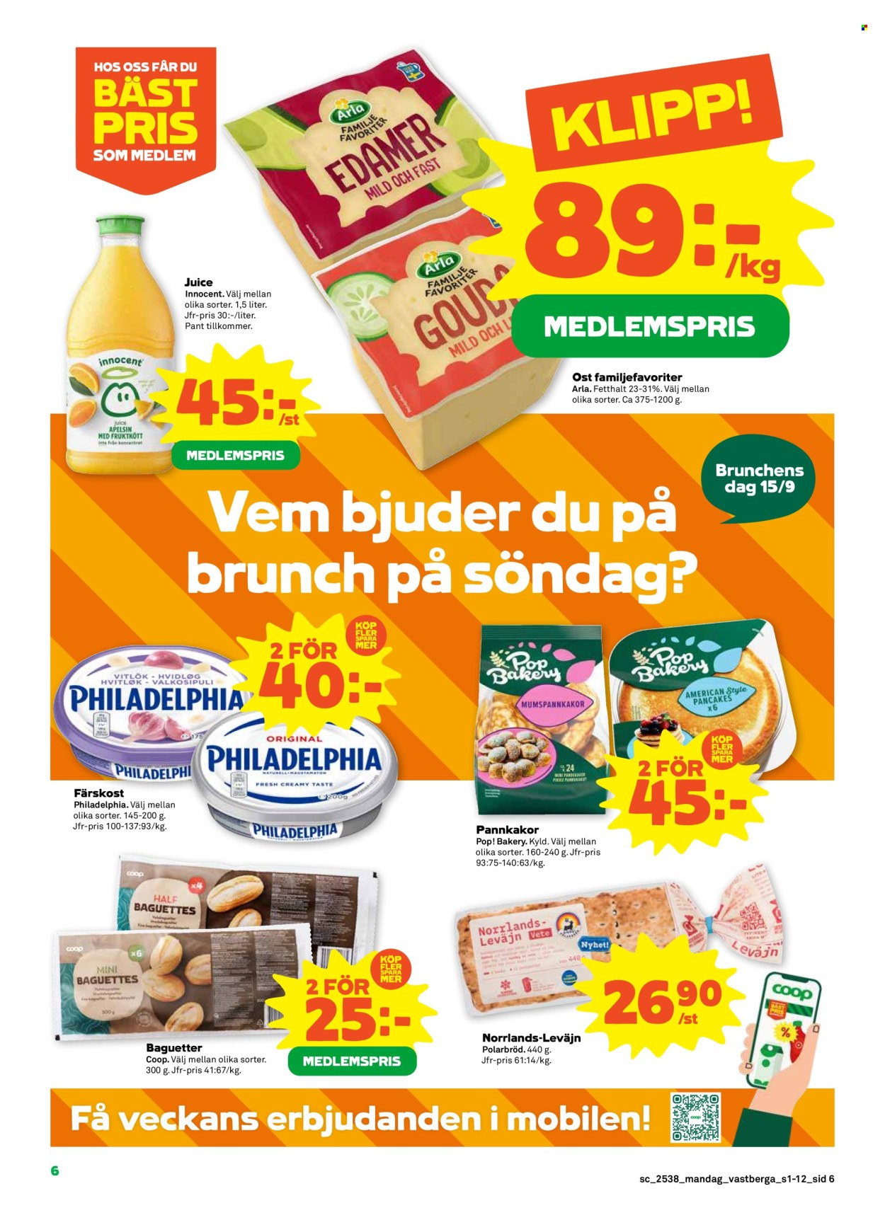 Stora Coop reklamblad - 15/9 2025 - 21/9 2025. Sida 6