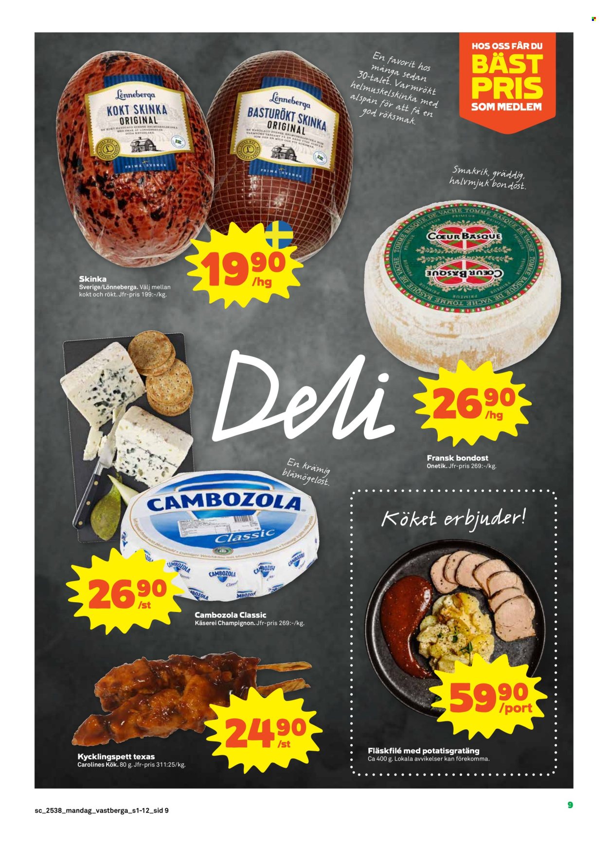 Stora Coop reklamblad - 15/9 2025 - 21/9 2025. Sida 9