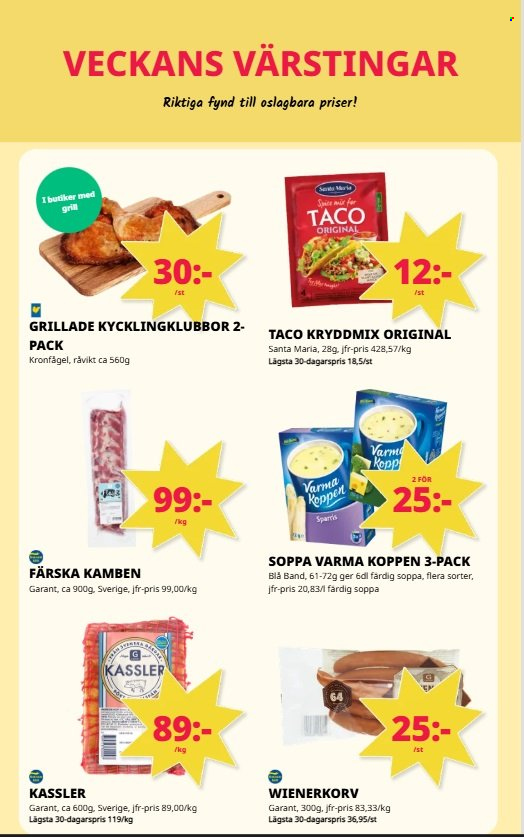 Tempo reklamblad - 15/9 2025 - 21/9 2025. Sida 4