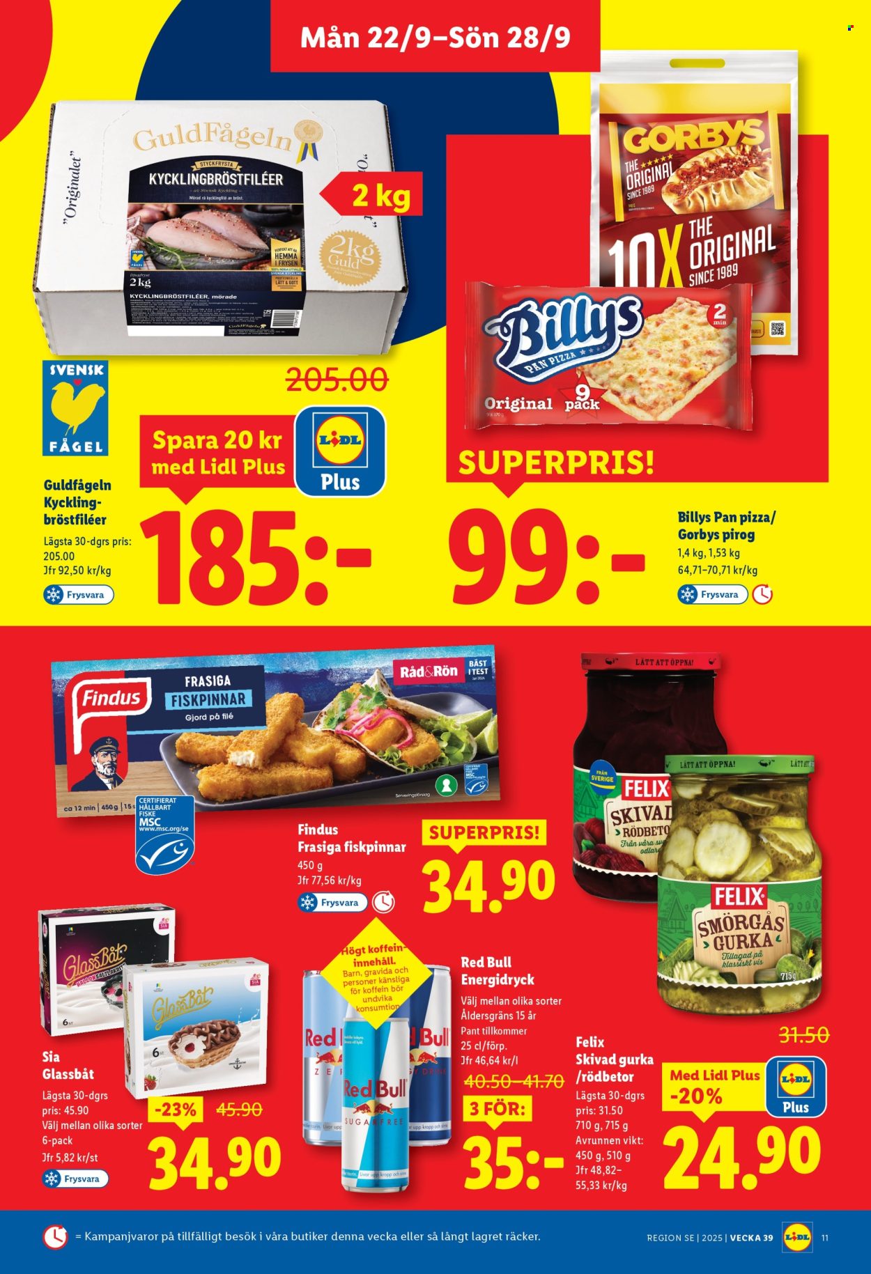 Lidl reklamblad - 22/9 2025 - 28/9 2025. Sida 11