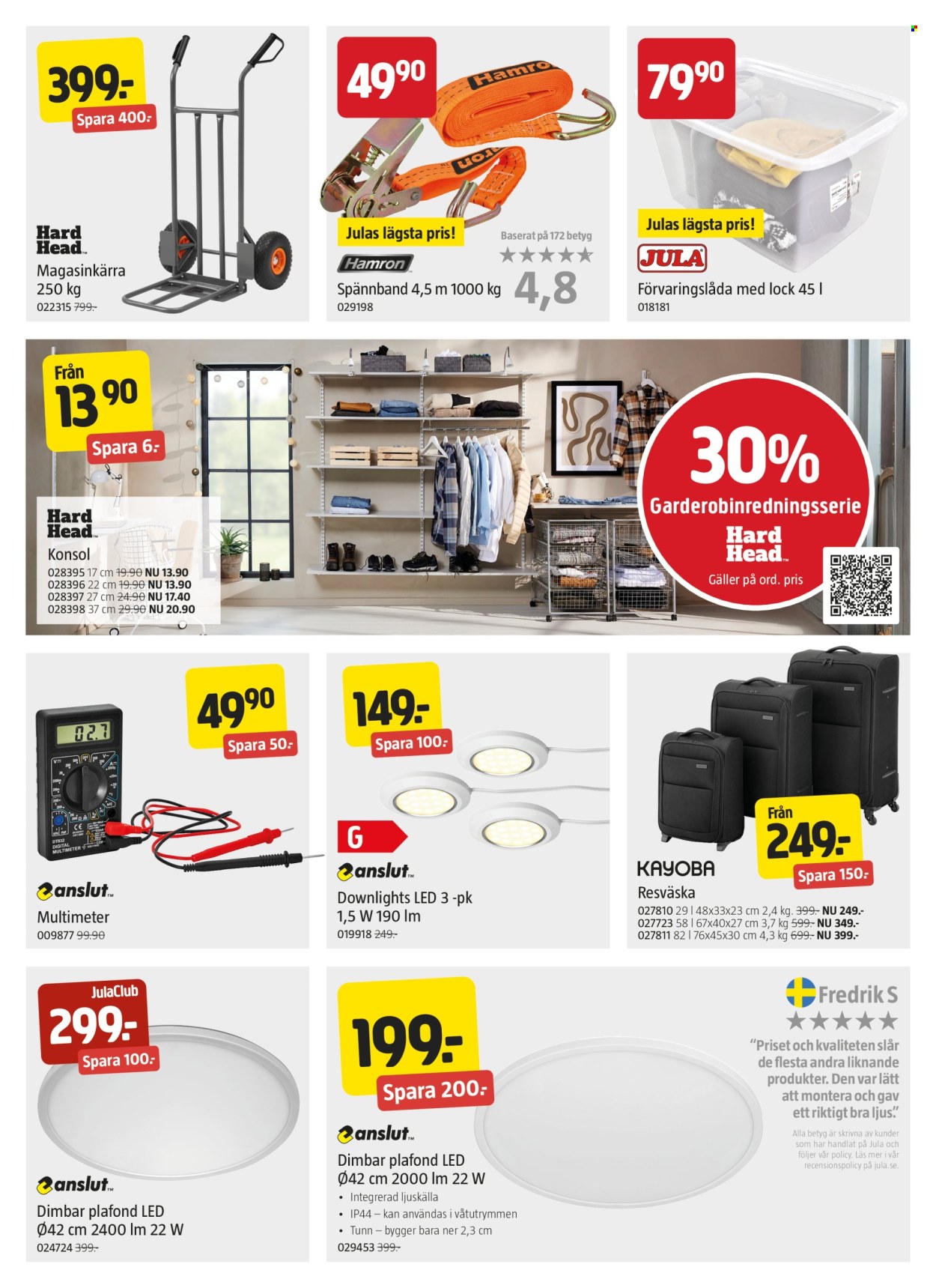 Jula reklamblad - 18/9 2025 - 1/10 2025. Sida 4