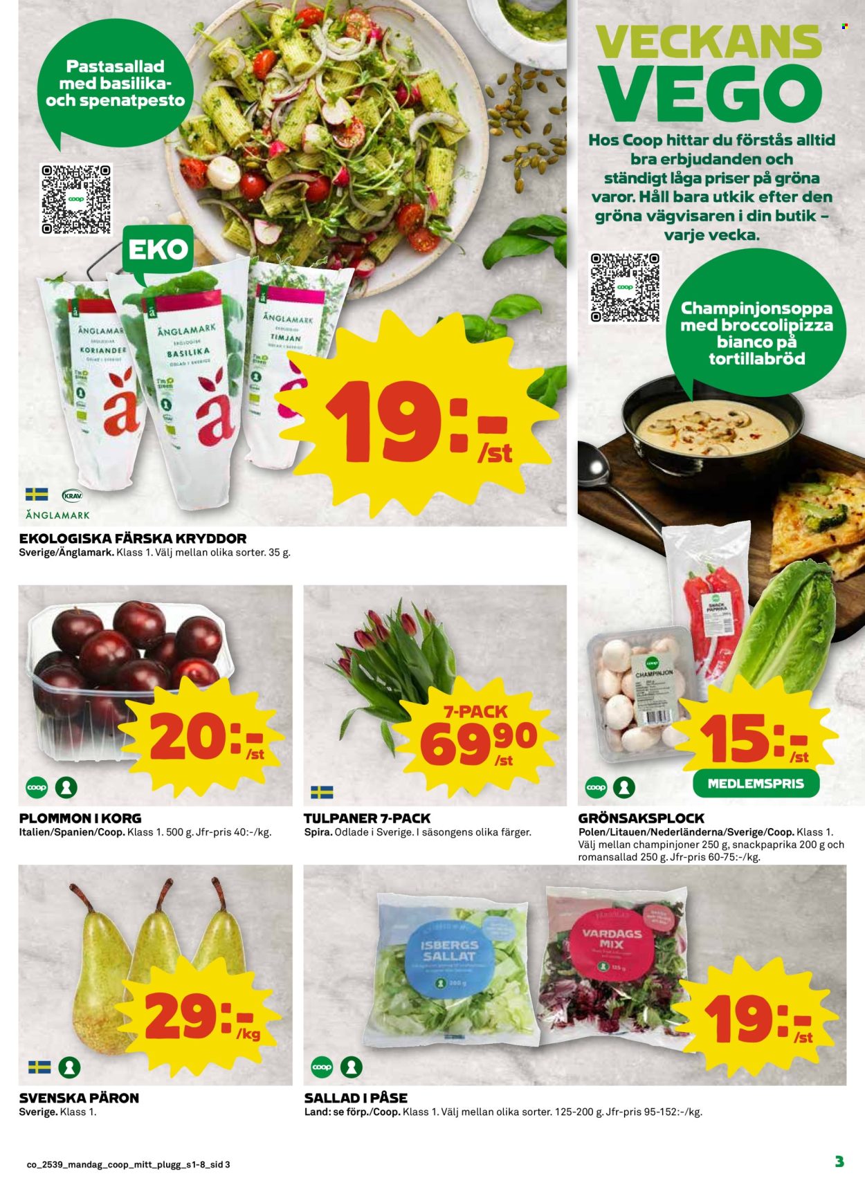 Coop reklamblad - 22/9 2025 - 28/9 2025. Sida 3