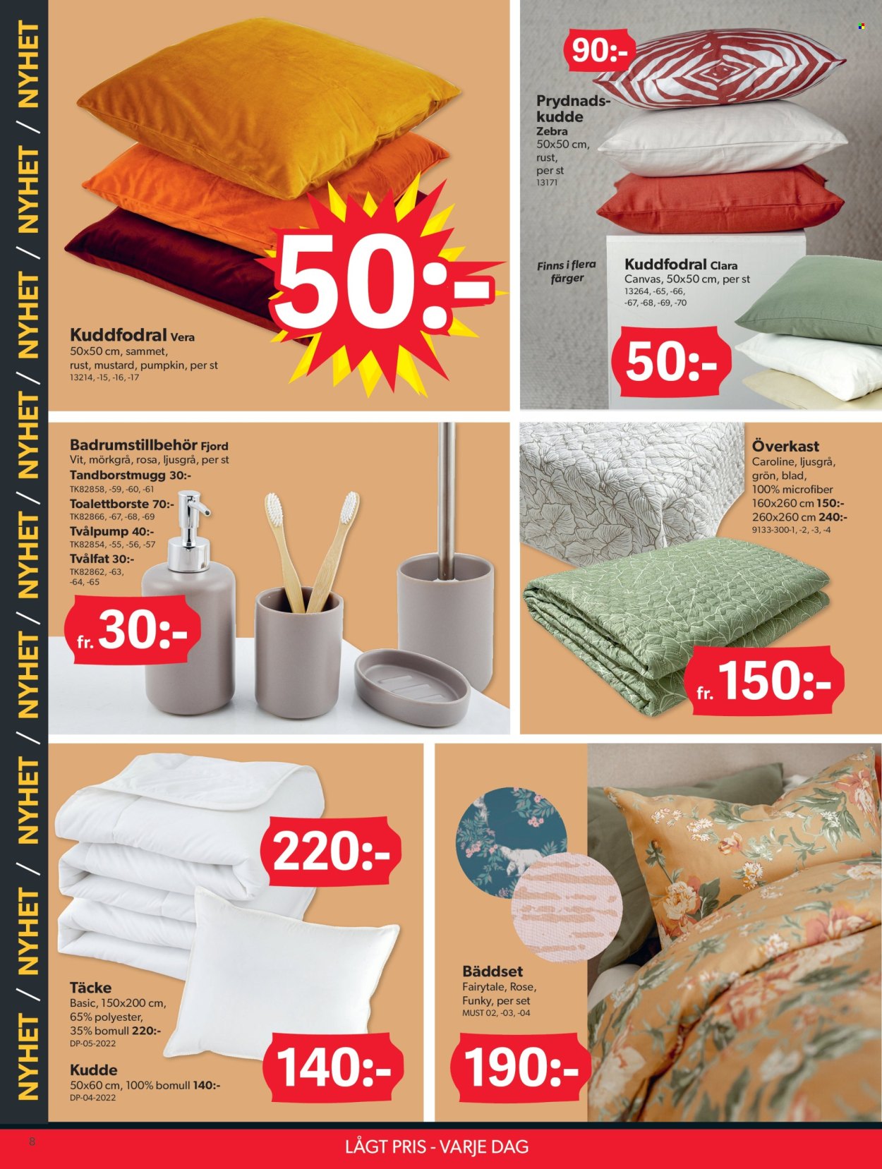 DollarStore reklamblad - 22/9 2025 - 28/9 2025. Sida 8