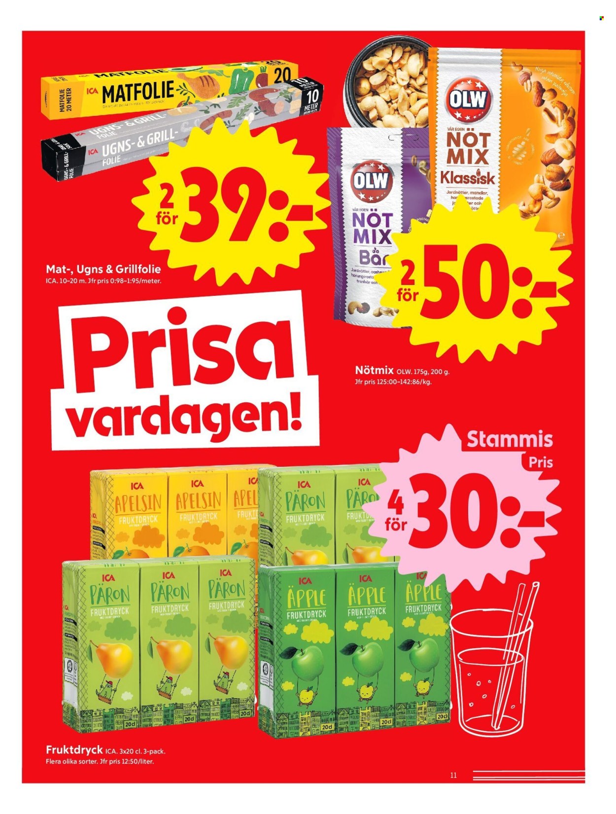 ICA reklamblad - 22/9 2025 - 28/9 2025. Sida 11