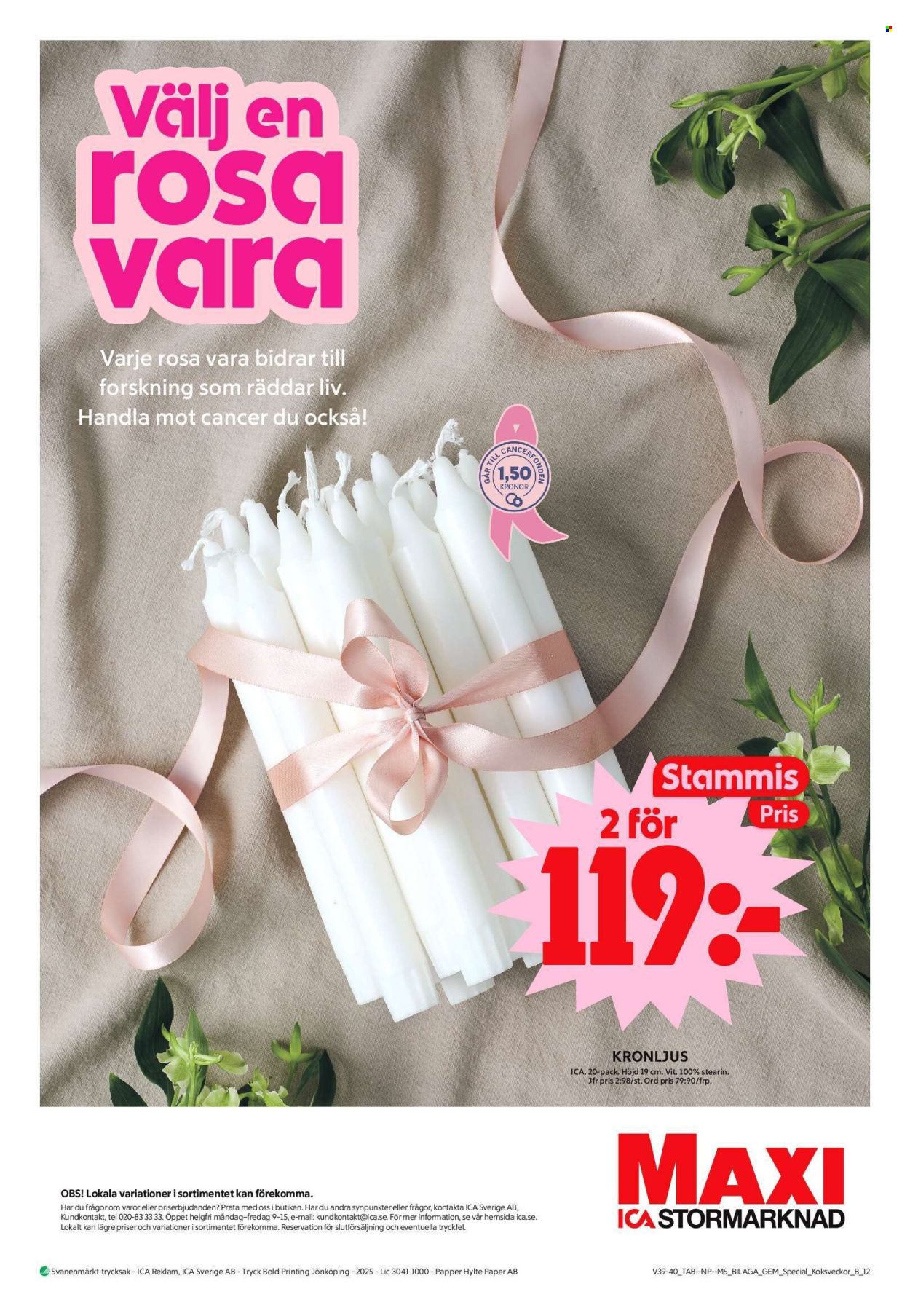 ICA reklamblad - 22/9 2025 - 28/9 2025. Sida 30