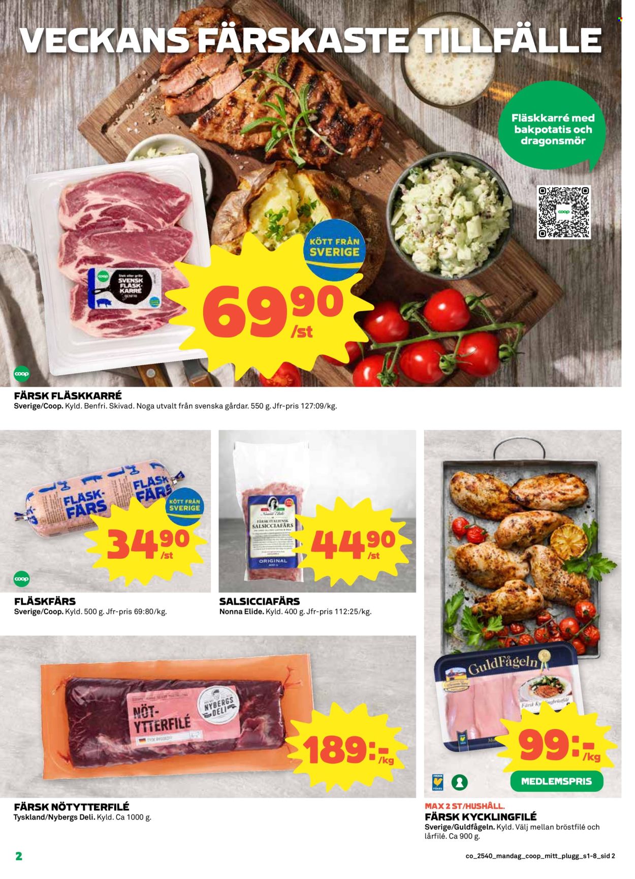 Coop reklamblad - 29/9 2025 - 5/10 2025. Sida 2