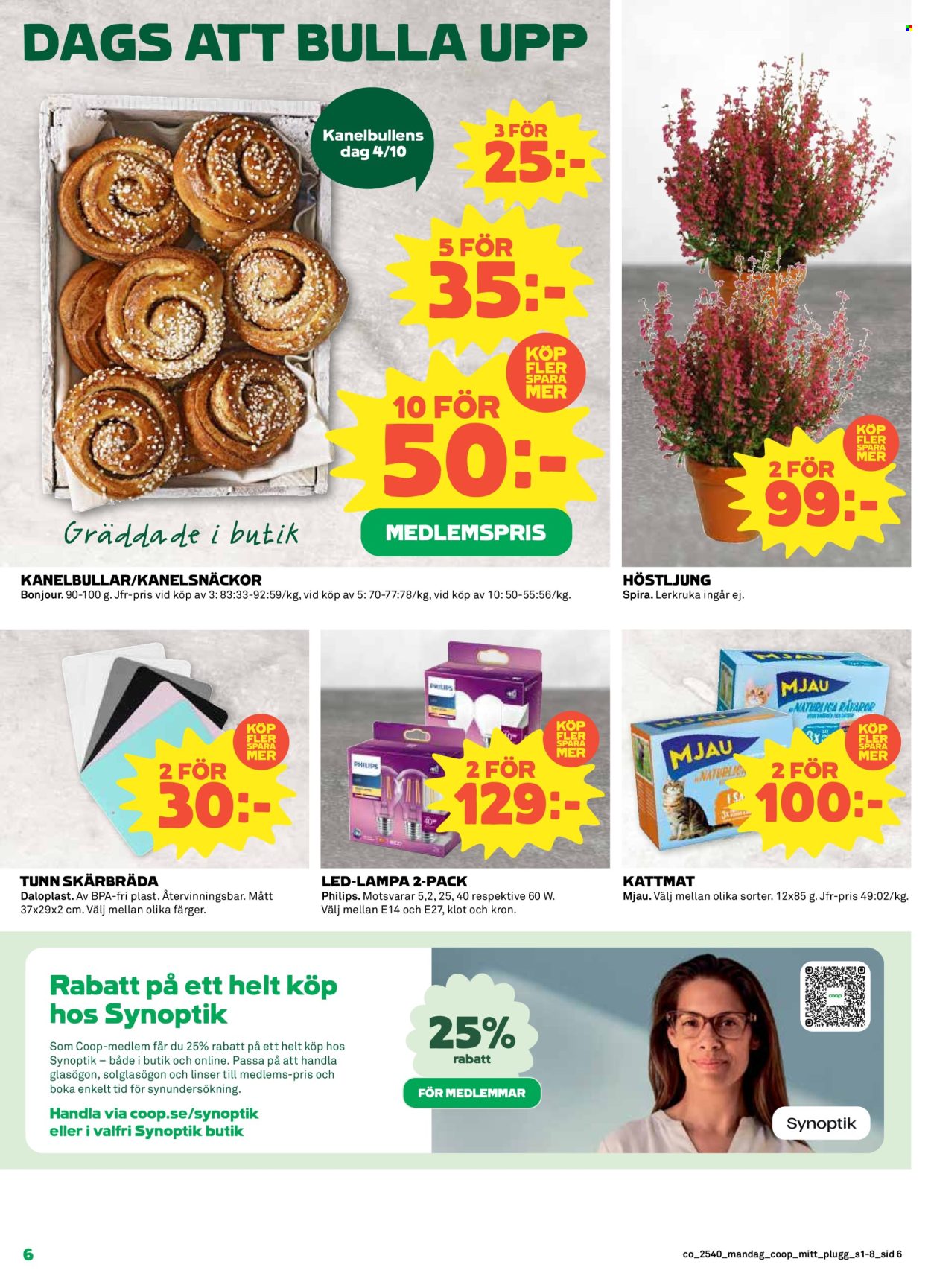 Coop reklamblad - 29/9 2025 - 5/10 2025. Sida 6