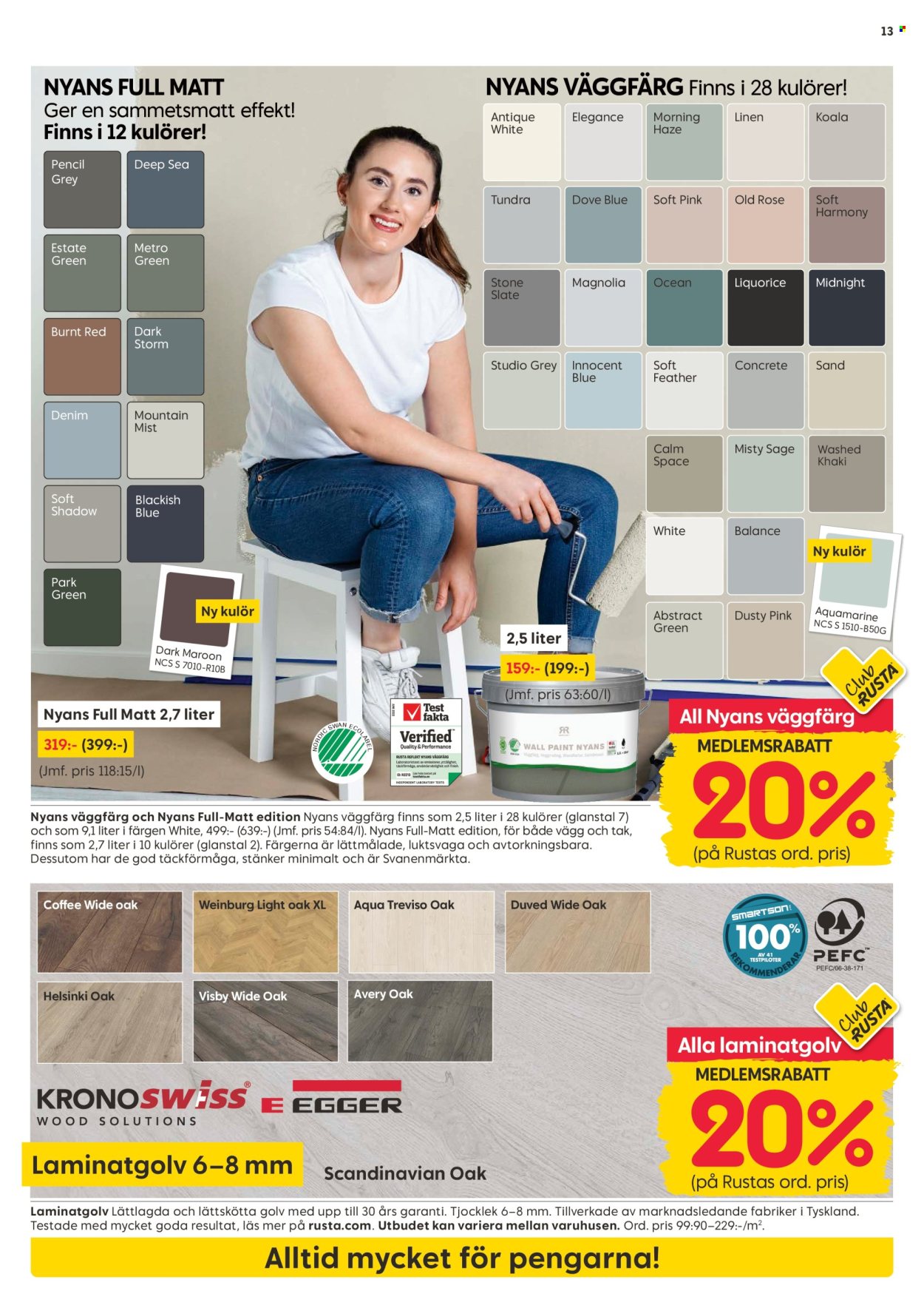 Rusta reklamblad - 29/9 2025 - 5/10 2025. Sida 13