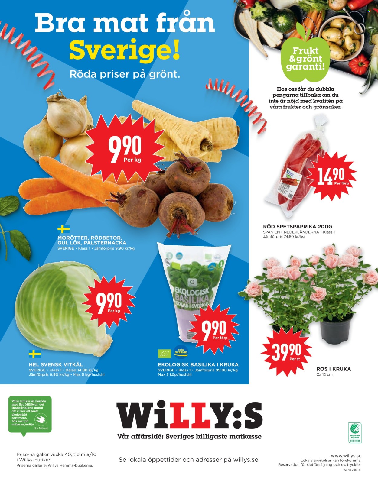 Willys reklamblad - 29/9 2025 - 5/10 2025. Sida 8