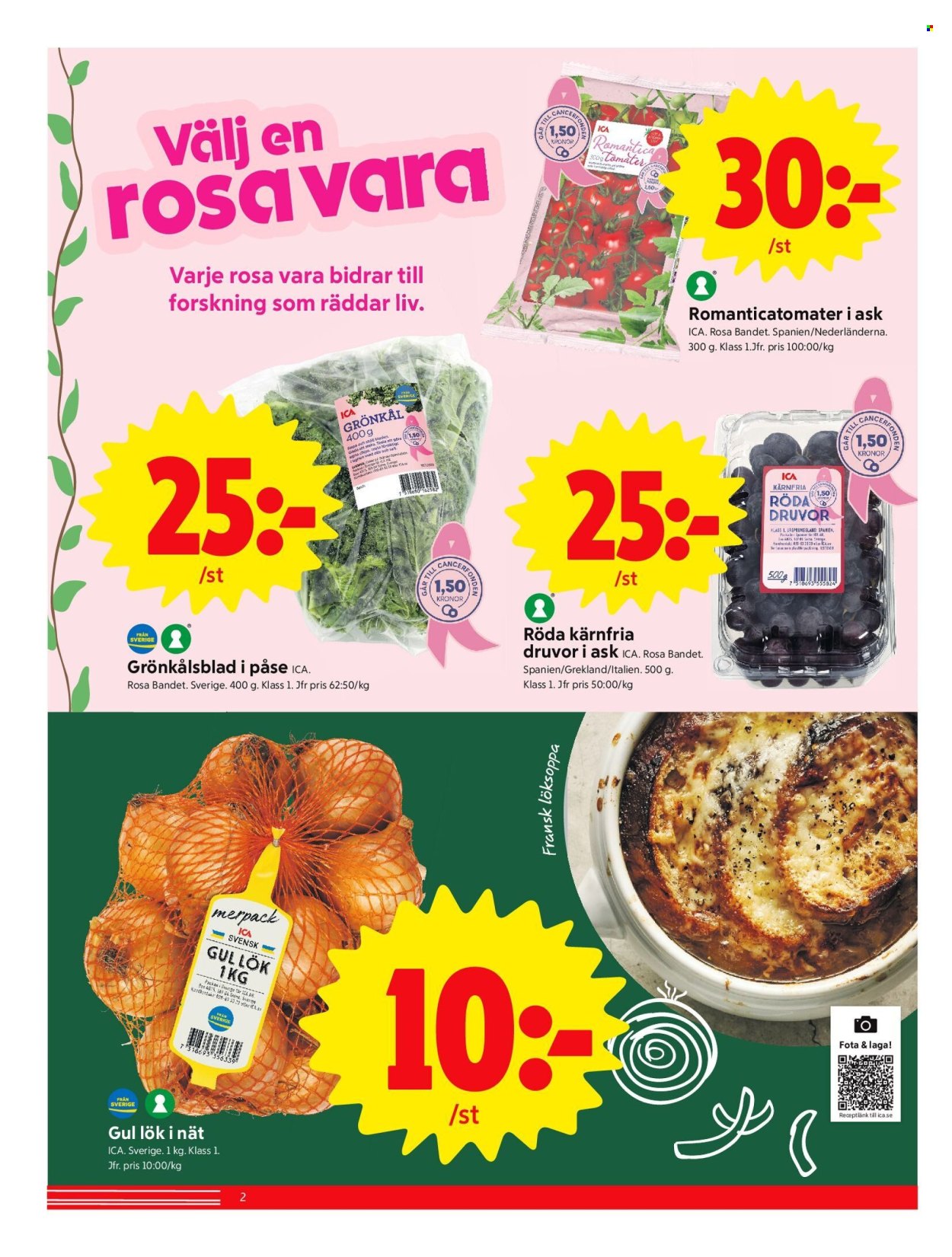 ICA reklamblad - 29/9 2025 - 5/10 2025. Sida 2