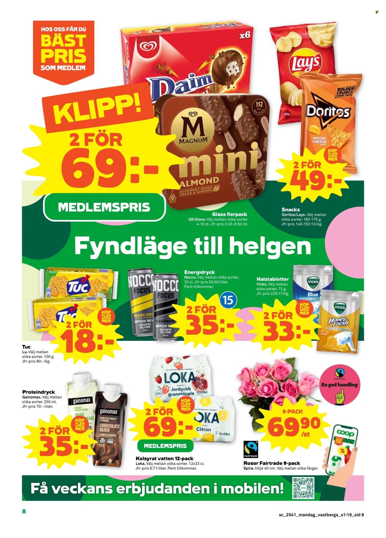 Stora Coop reklamblad - 6/10 2025 - 12/10 2025. Sida 8