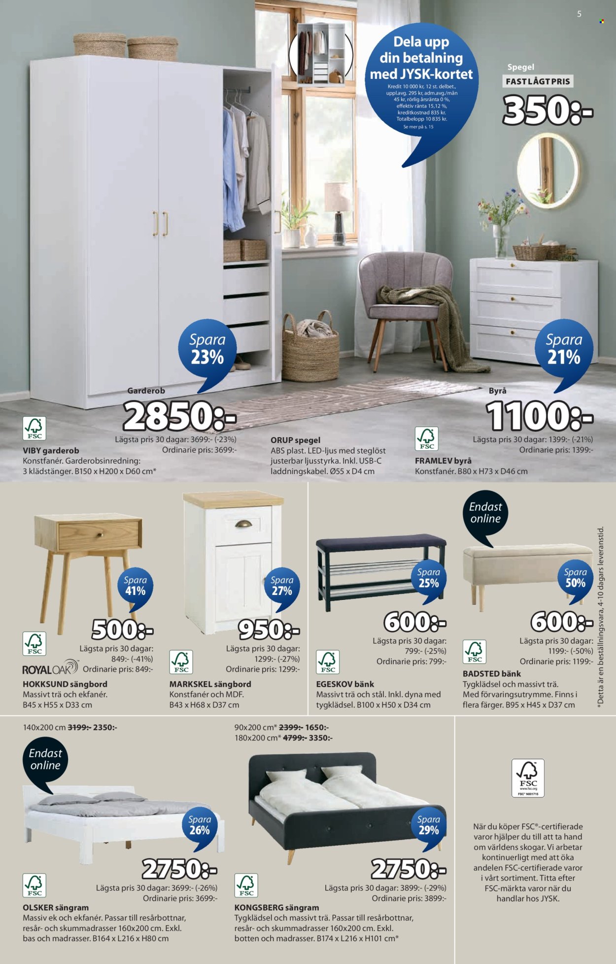 JYSK reklamblad - 6/10 2025 - 19/10 2025. Sida 5