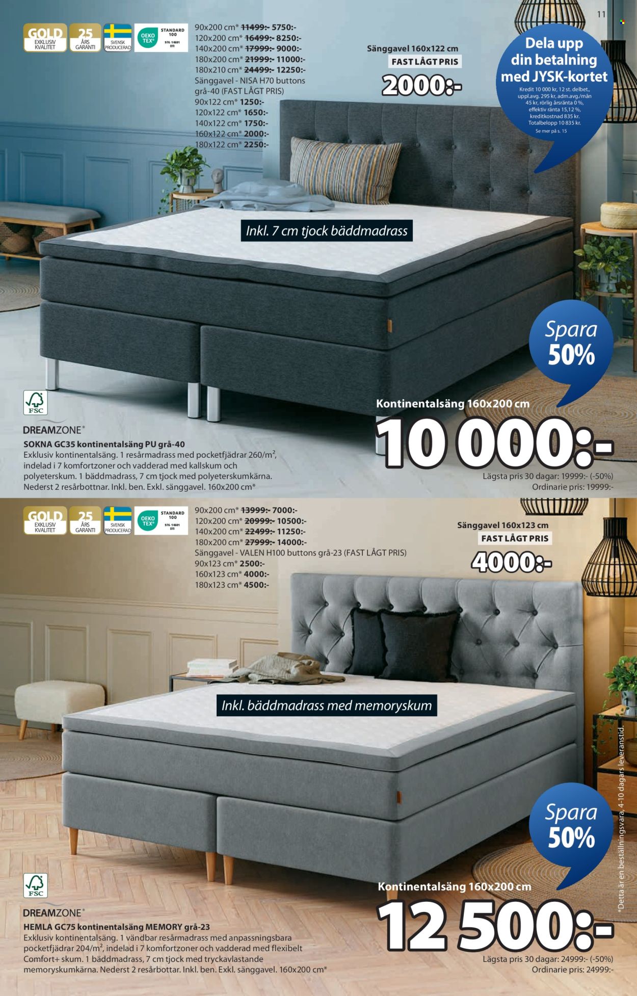 JYSK reklamblad - 6/10 2025 - 19/10 2025. Sida 11