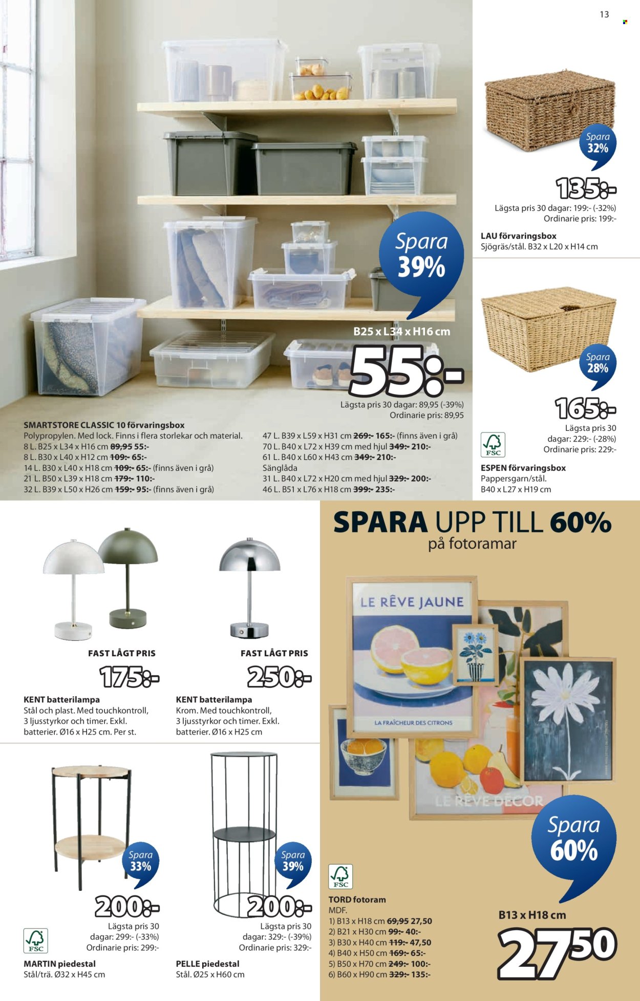 JYSK reklamblad - 6/10 2025 - 19/10 2025. Sida 13