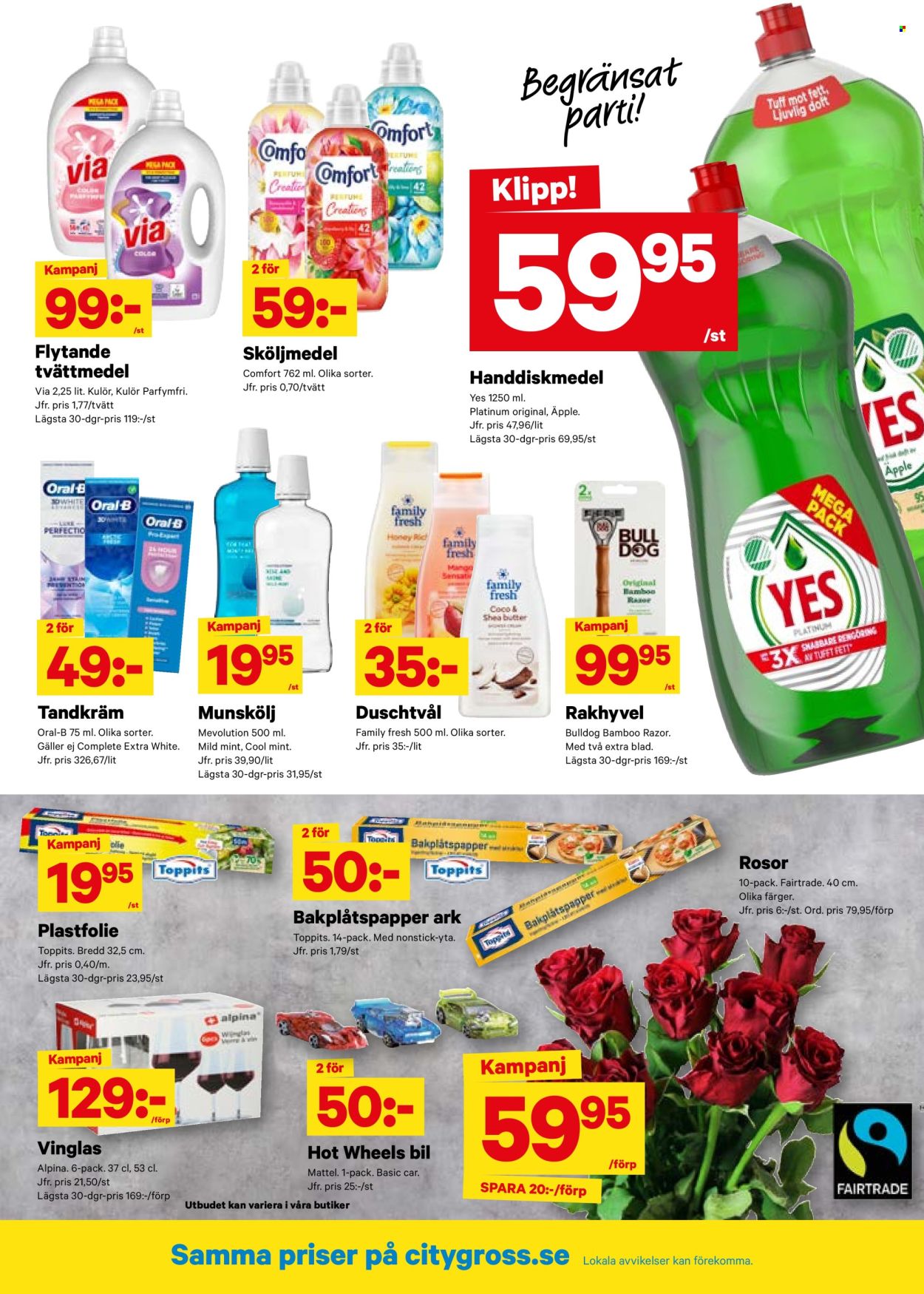 City Gross reklamblad - 6/10 2025 - 12/10 2025. Sida 8
