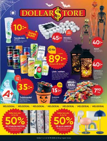 DollarStore reklamblad - 6/10 2025 - 12/10 2025.