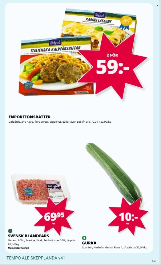Tempo reklamblad - 6/10 2025 - 12/10 2025. Sida 2