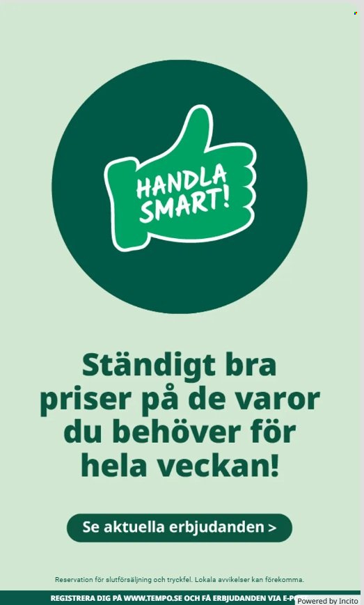Tempo reklamblad - 6/10 2025 - 12/10 2025. Sida 6