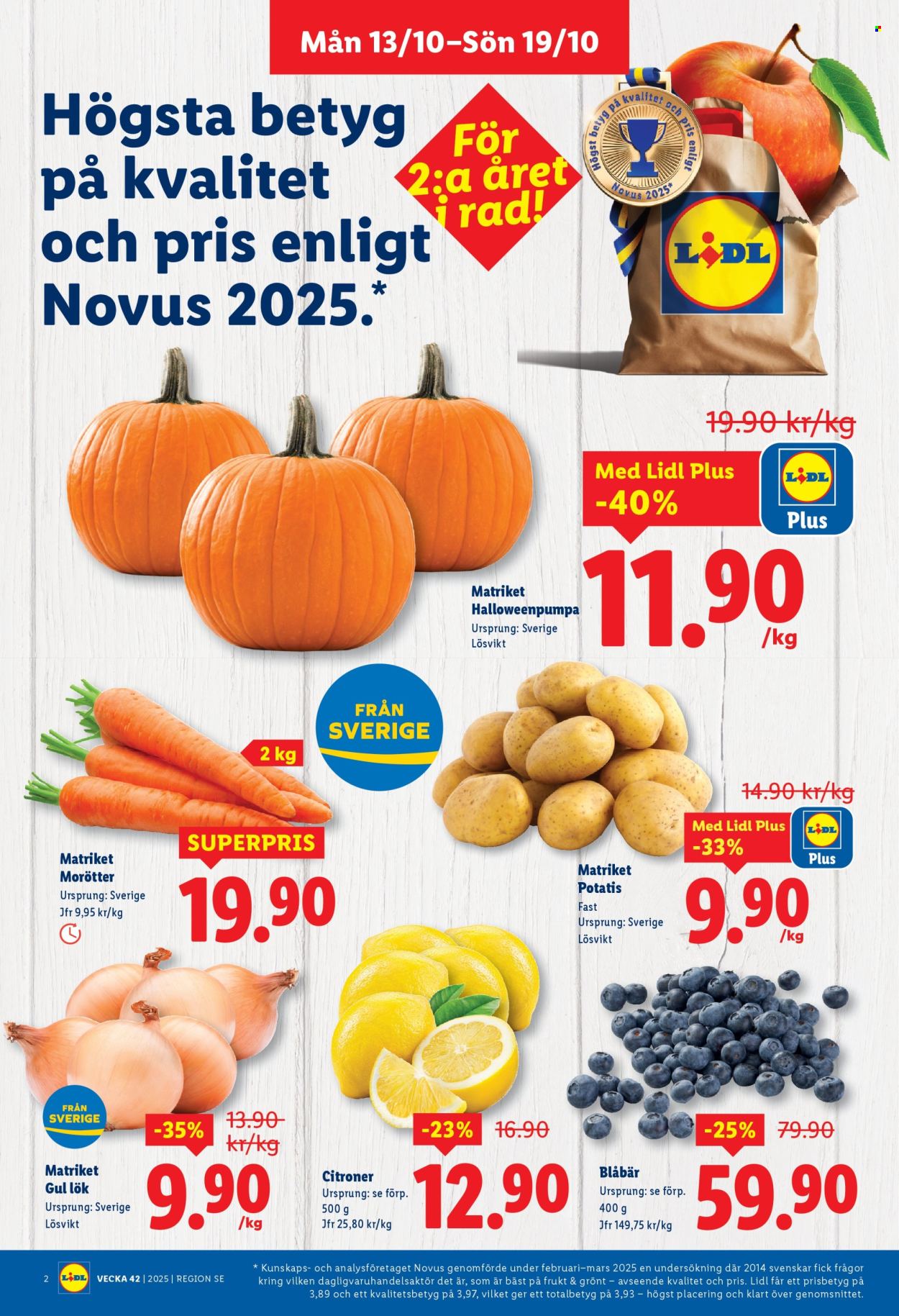 Lidl reklamblad - 13/10 2025 - 19/10 2025. Sida 2