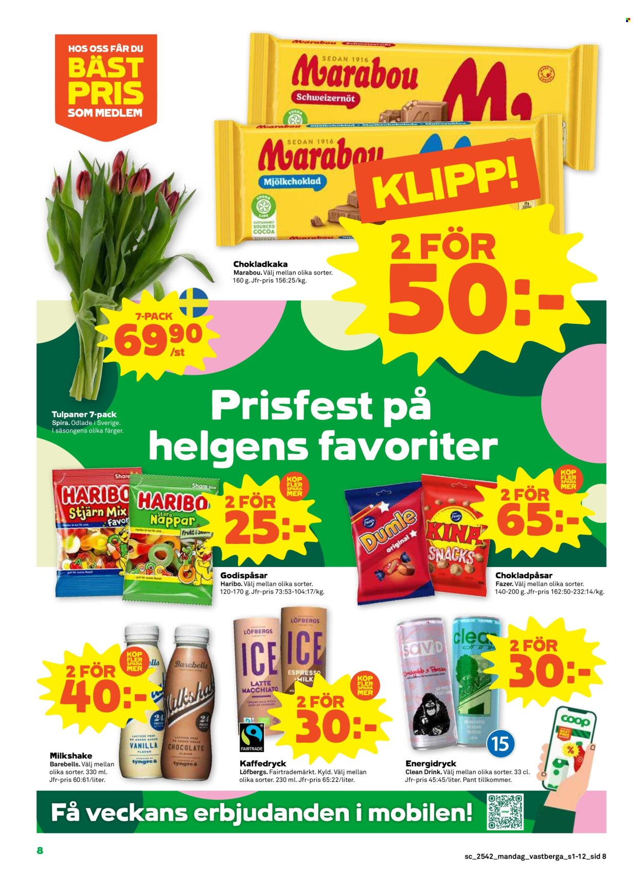 Stora Coop reklamblad - 13/10 2025 - 19/10 2025. Sida 8