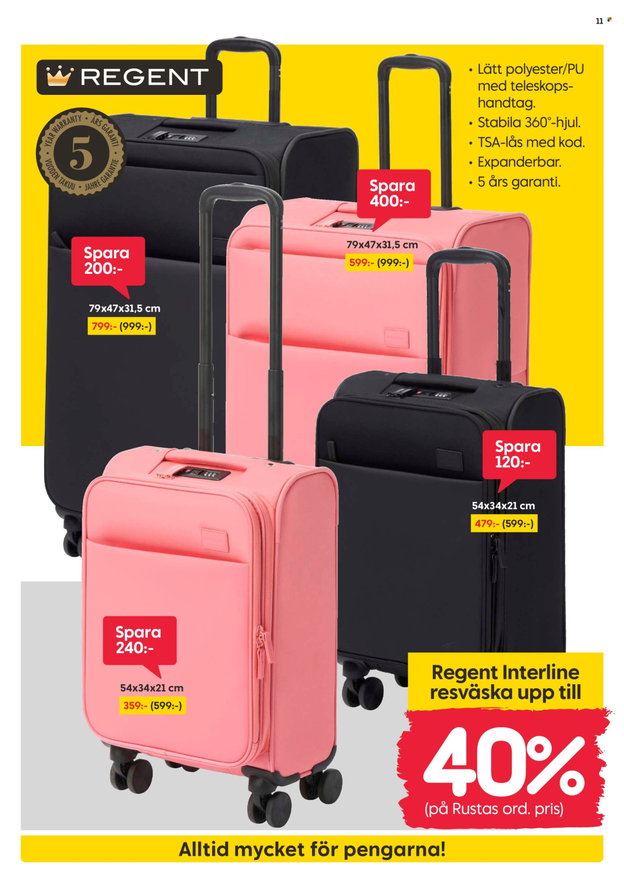 Rusta reklamblad - 13/10 2025 - 19/10 2025. Sida 11
