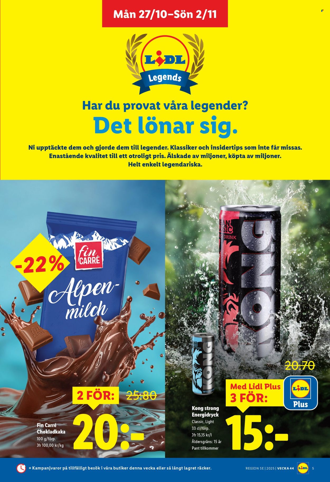 Lidl reklamblad - 27/10 2025 - 2/11 2025. Sida 5