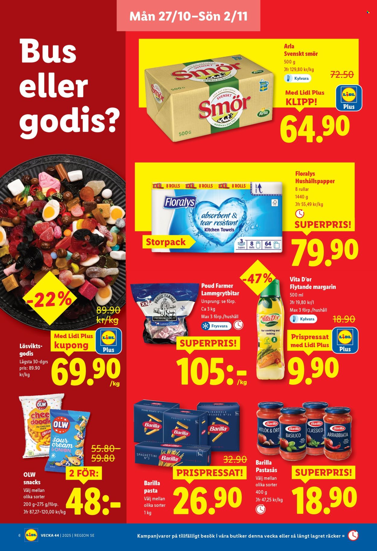 Lidl reklamblad - 27/10 2025 - 2/11 2025. Sida 6
