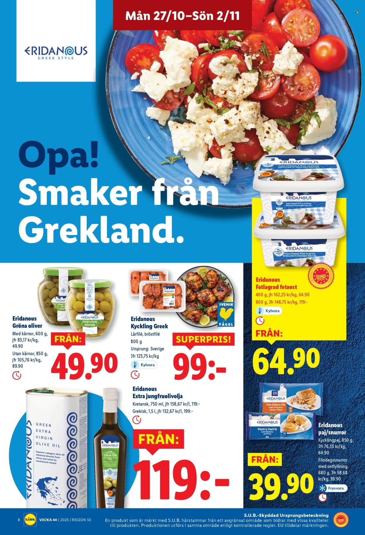Lidl reklamblad - 27/10 2025 - 2/11 2025. Sida 8