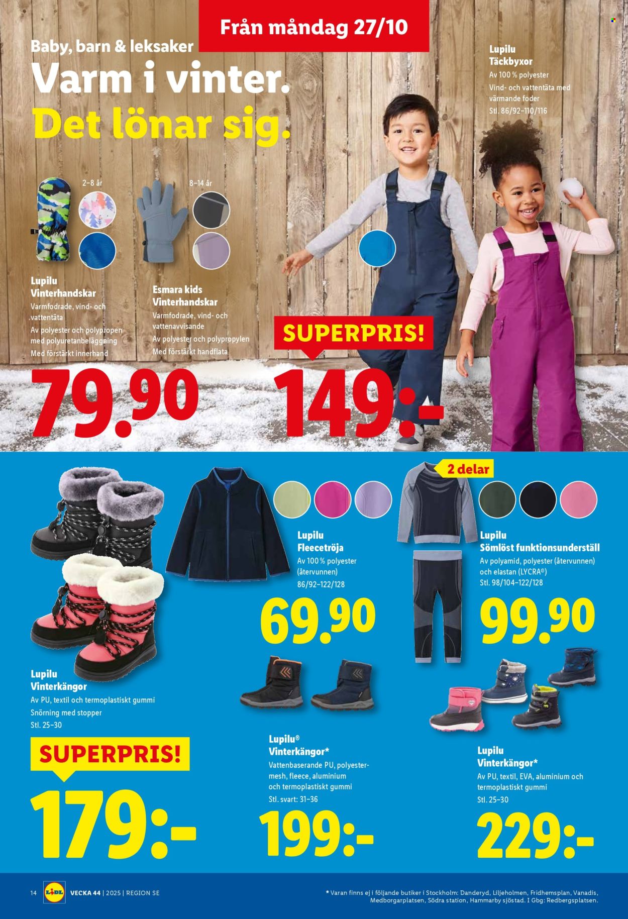 Lidl reklamblad - 27/10 2025 - 2/11 2025. Sida 16