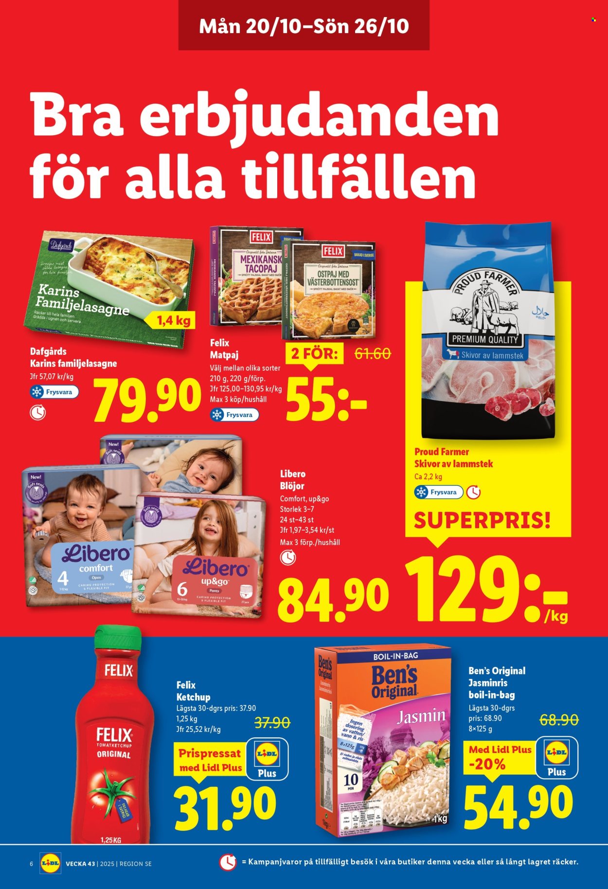 Lidl reklamblad - 20/10 2025 - 26/10 2025. Sida 6