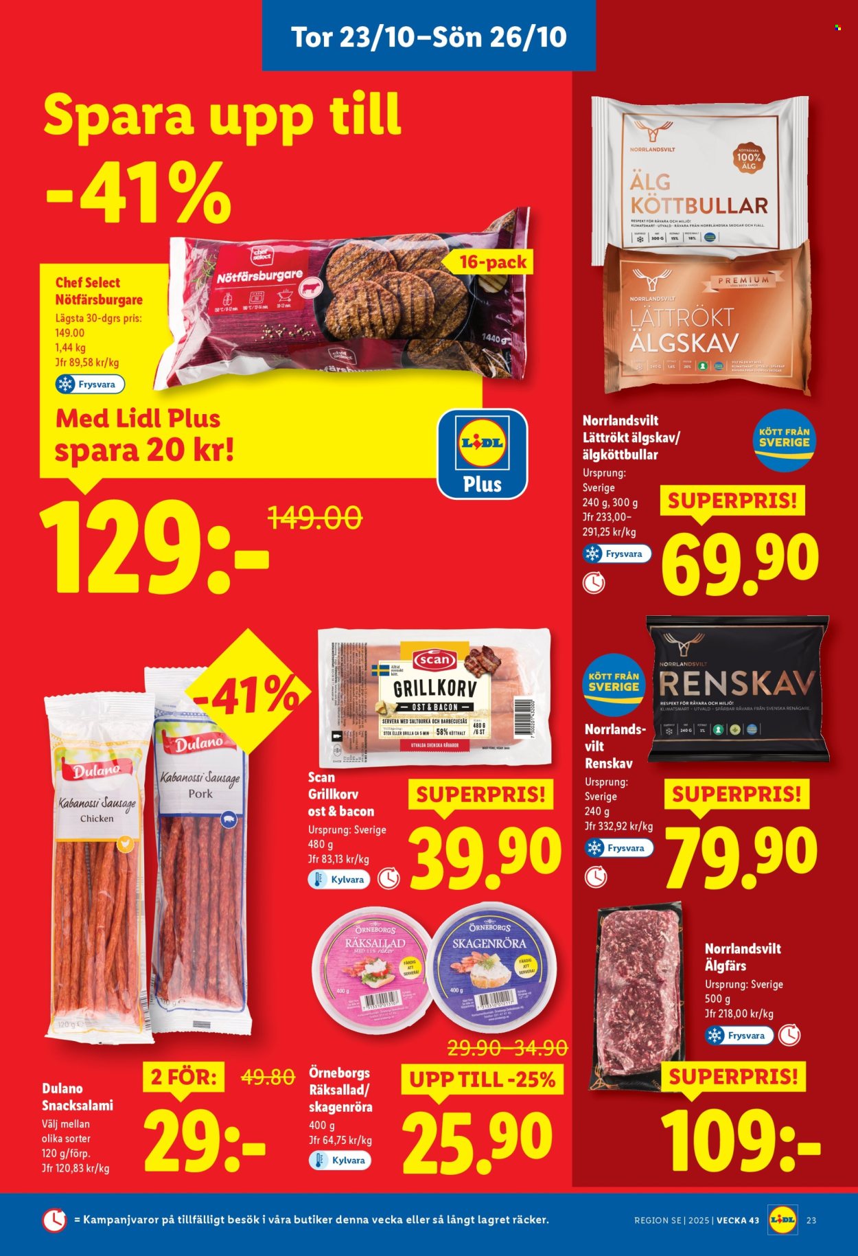 Lidl reklamblad - 20/10 2025 - 26/10 2025. Sida 28