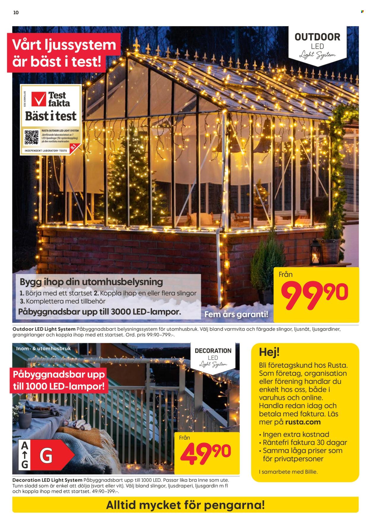 Rusta reklamblad - 20/10 2025 - 26/10 2025. Sida 10