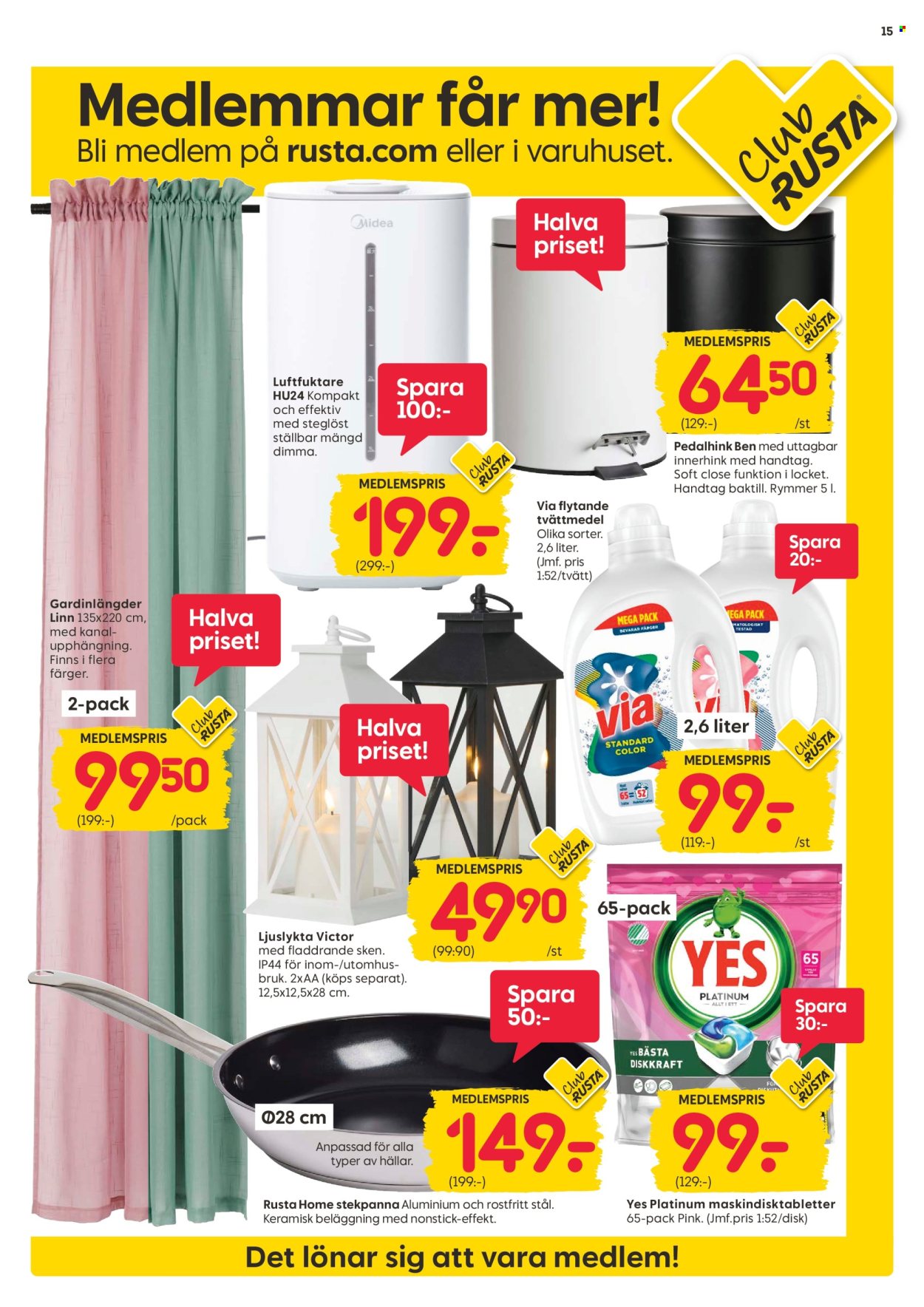 Rusta reklamblad - 20/10 2025 - 26/10 2025. Sida 15