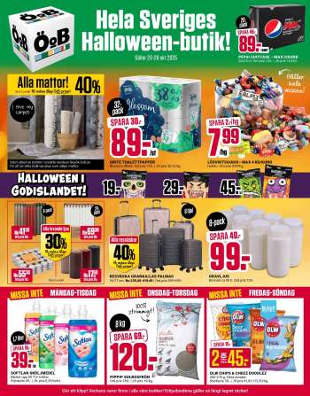 ÖoB reklamblad - 20/10 2025 - 26/10 2025.