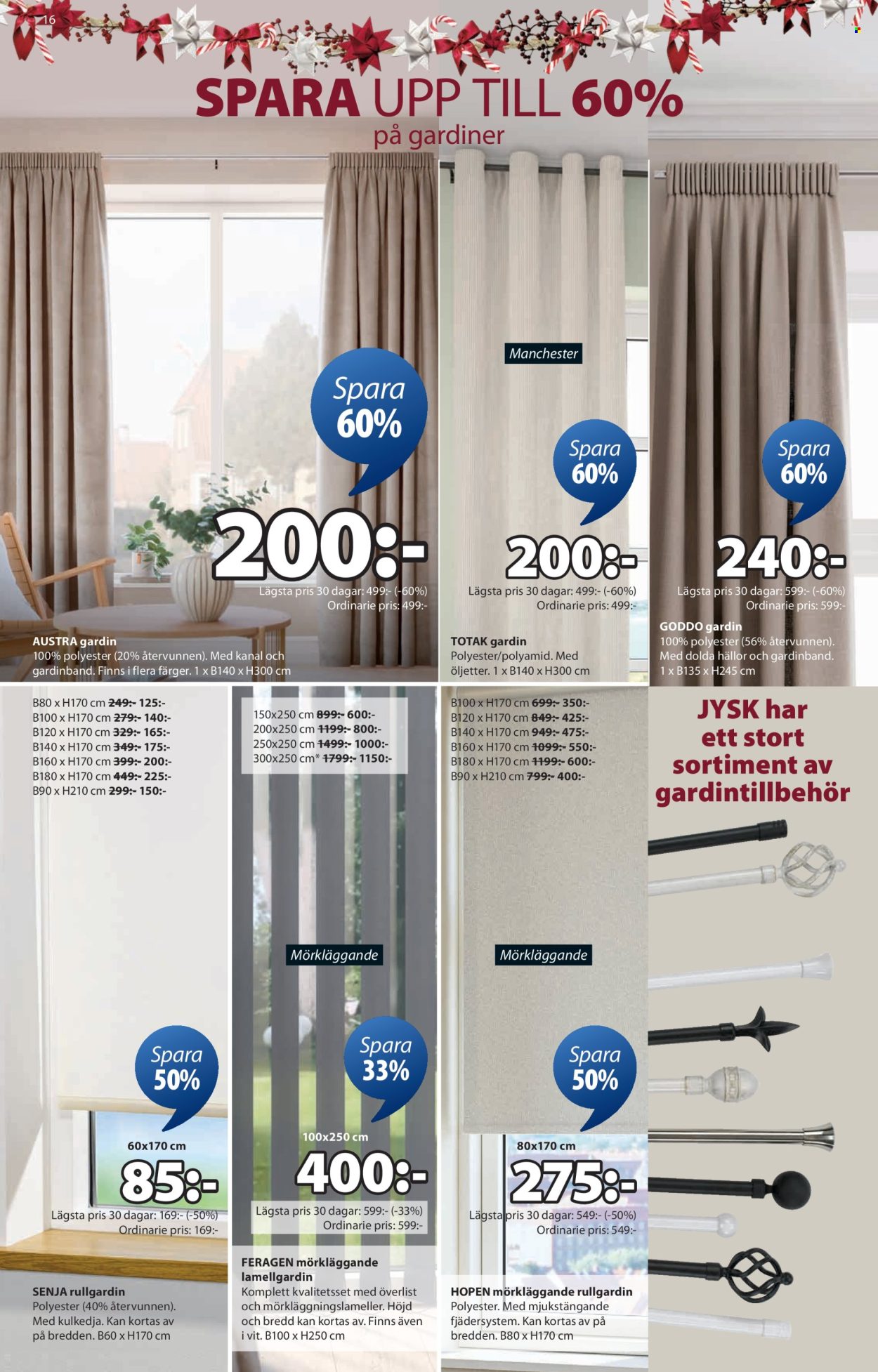 JYSK reklamblad - 20/10 2025 - 2/11 2025. Sida 16