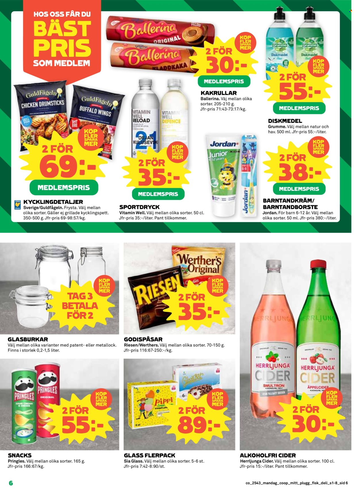 Coop reklamblad - 20/10 2025 - 26/10 2025. Sida 6