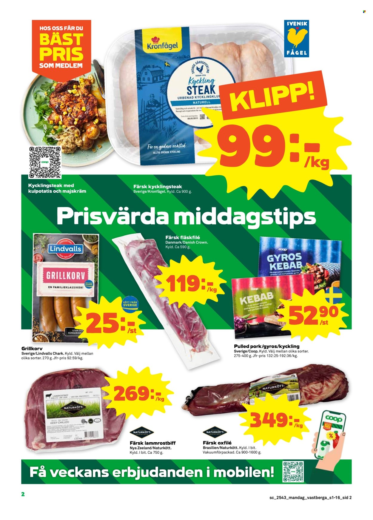 Stora Coop reklamblad - 20/10 2025 - 26/10 2025. Sida 2