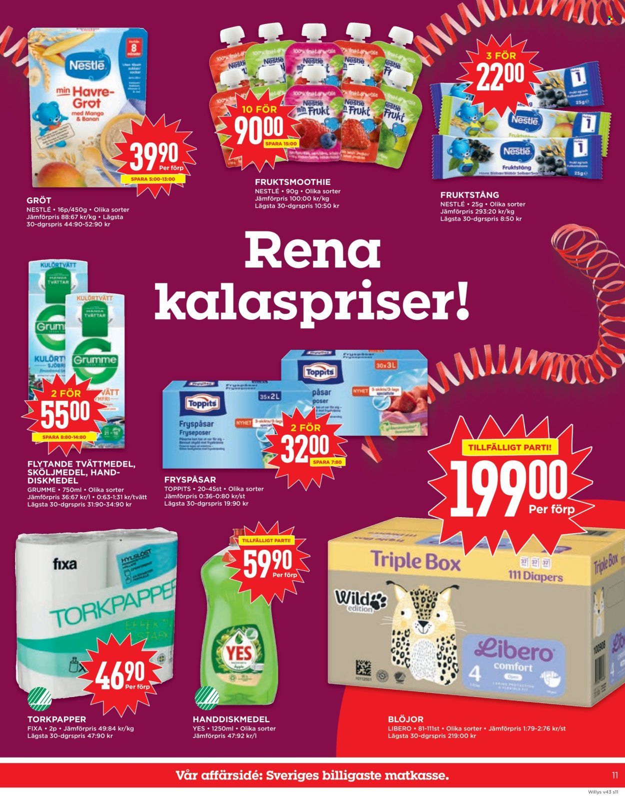 Willys reklamblad - 20/10 2025 - 26/10 2025. Sida 11