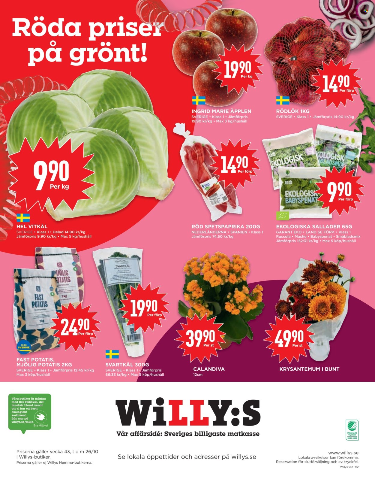 Willys reklamblad - 20/10 2025 - 26/10 2025. Sida 12
