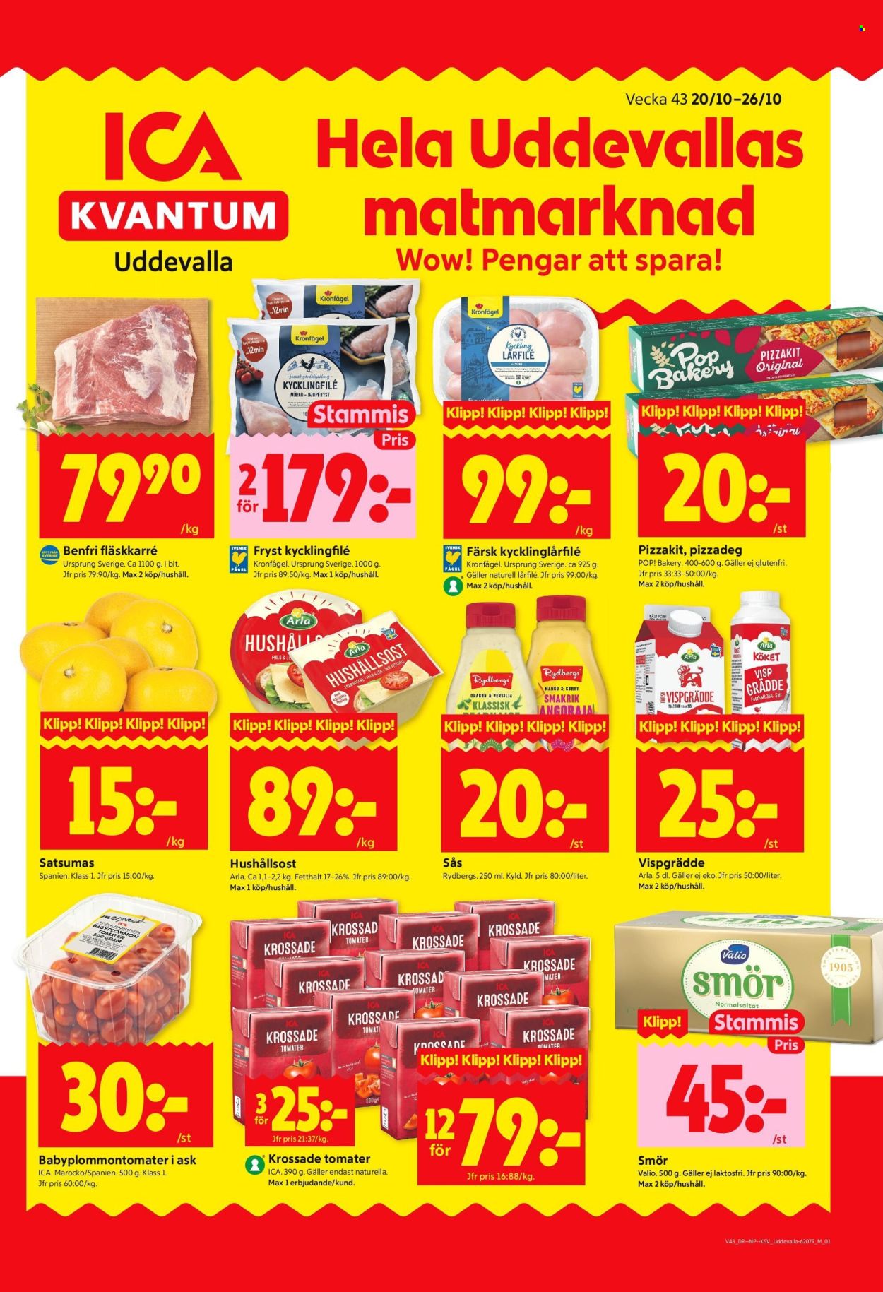 ICA reklamblad - 20/10 2025 - 26/10 2025. Sida 1