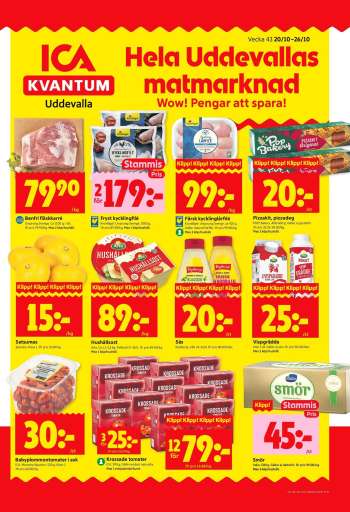 ICA reklamblad - 20/10 2025 - 26/10 2025.