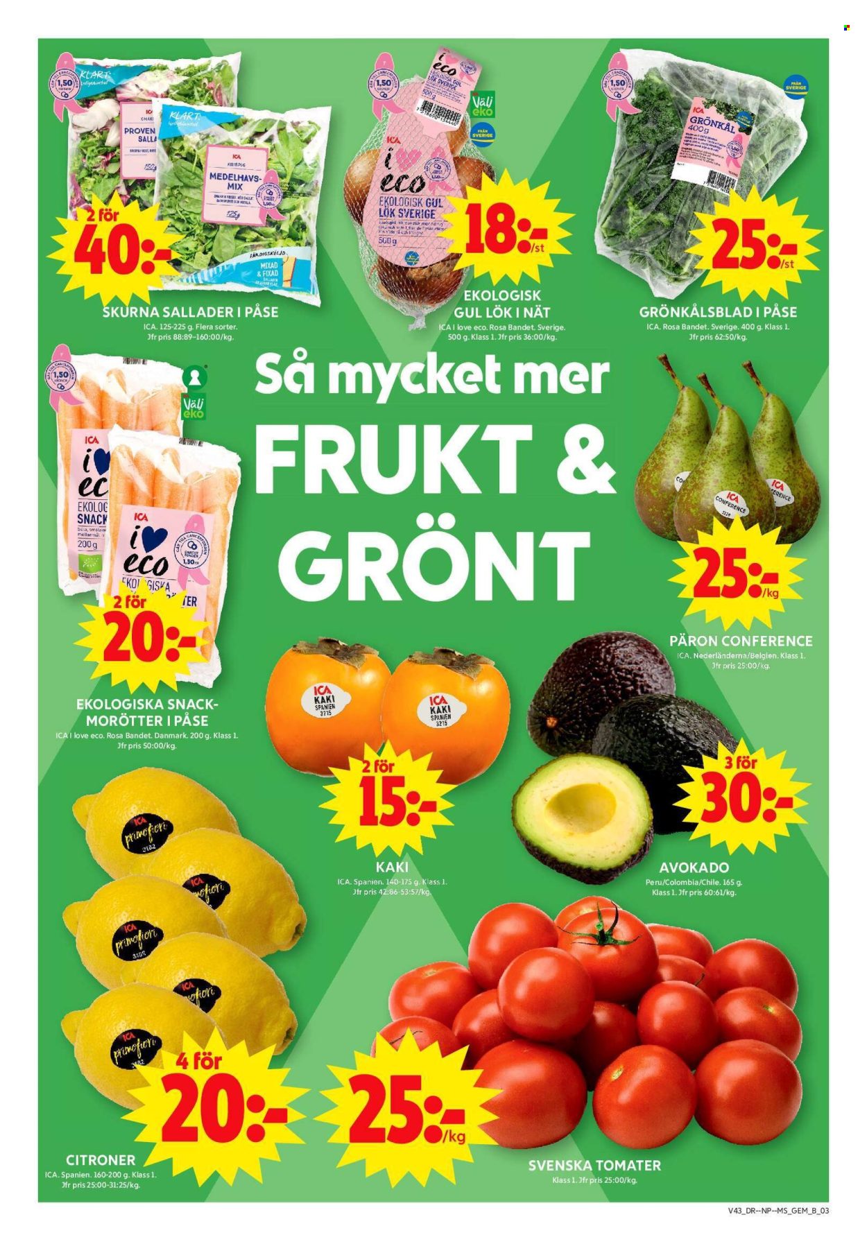 ICA reklamblad - 20/10 2025 - 26/10 2025. Sida 5