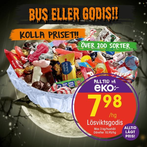 EKO reklamblad. Sida 1