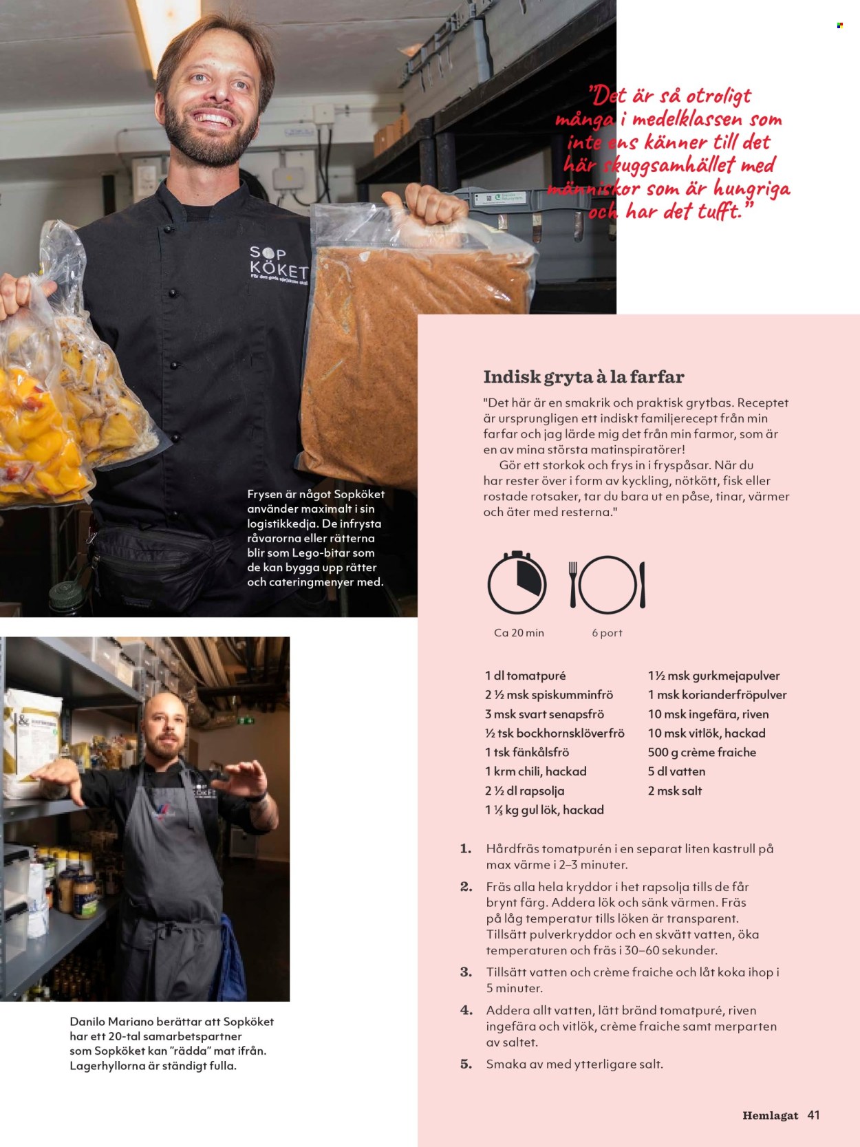 Hemköp reklamblad. Sida 41