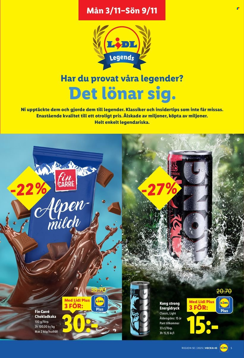 Lidl reklamblad - 3/11 2025 - 9/11 2025. Sida 6