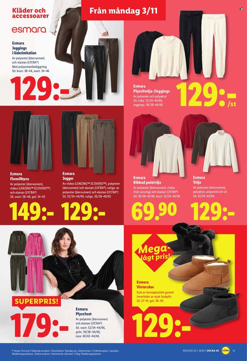 Lidl reklamblad - 3/11 2025 - 9/11 2025. Sida 16