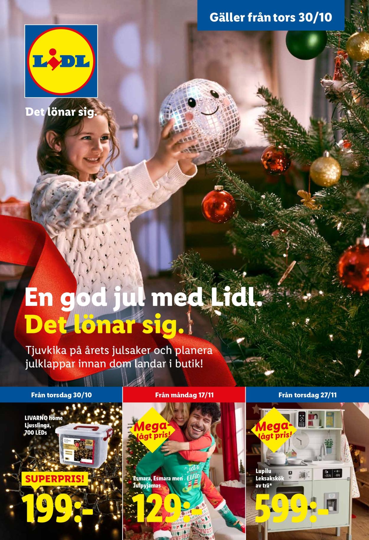 Lidl reklamblad. Sida 1