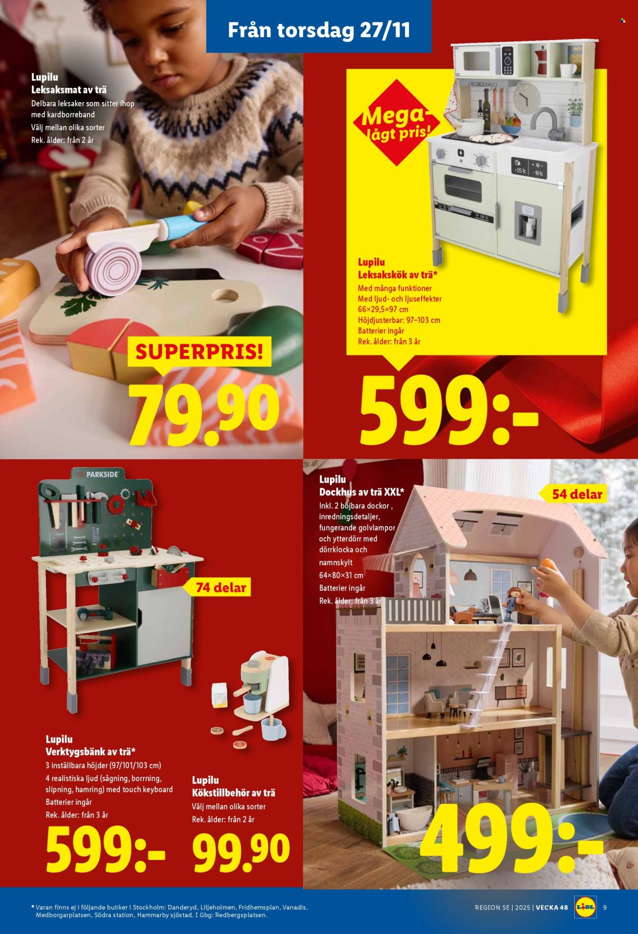 Lidl reklamblad. Sida 9