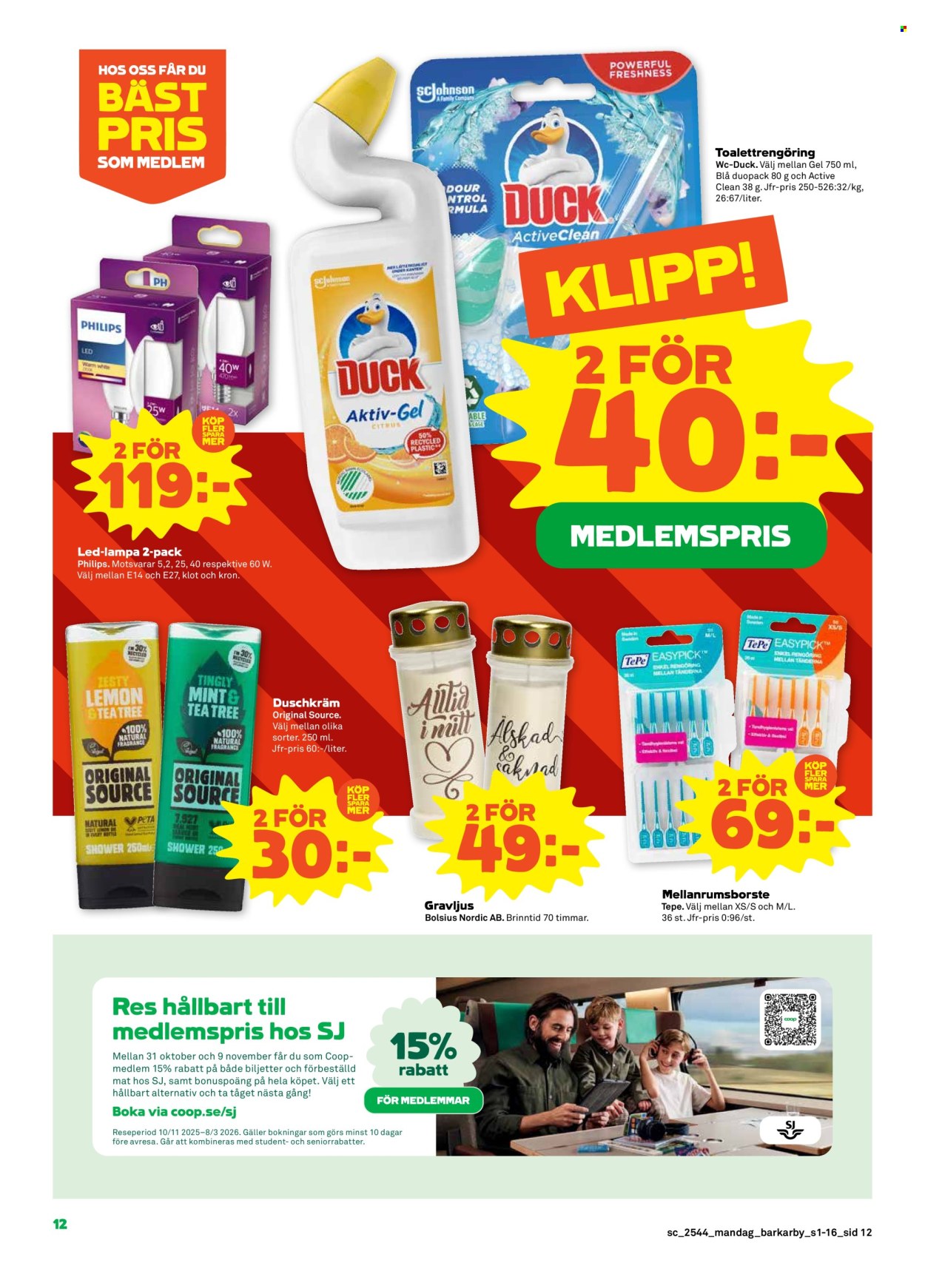 Stora Coop reklamblad - 27/10 2025 - 2/11 2025. Sida 12