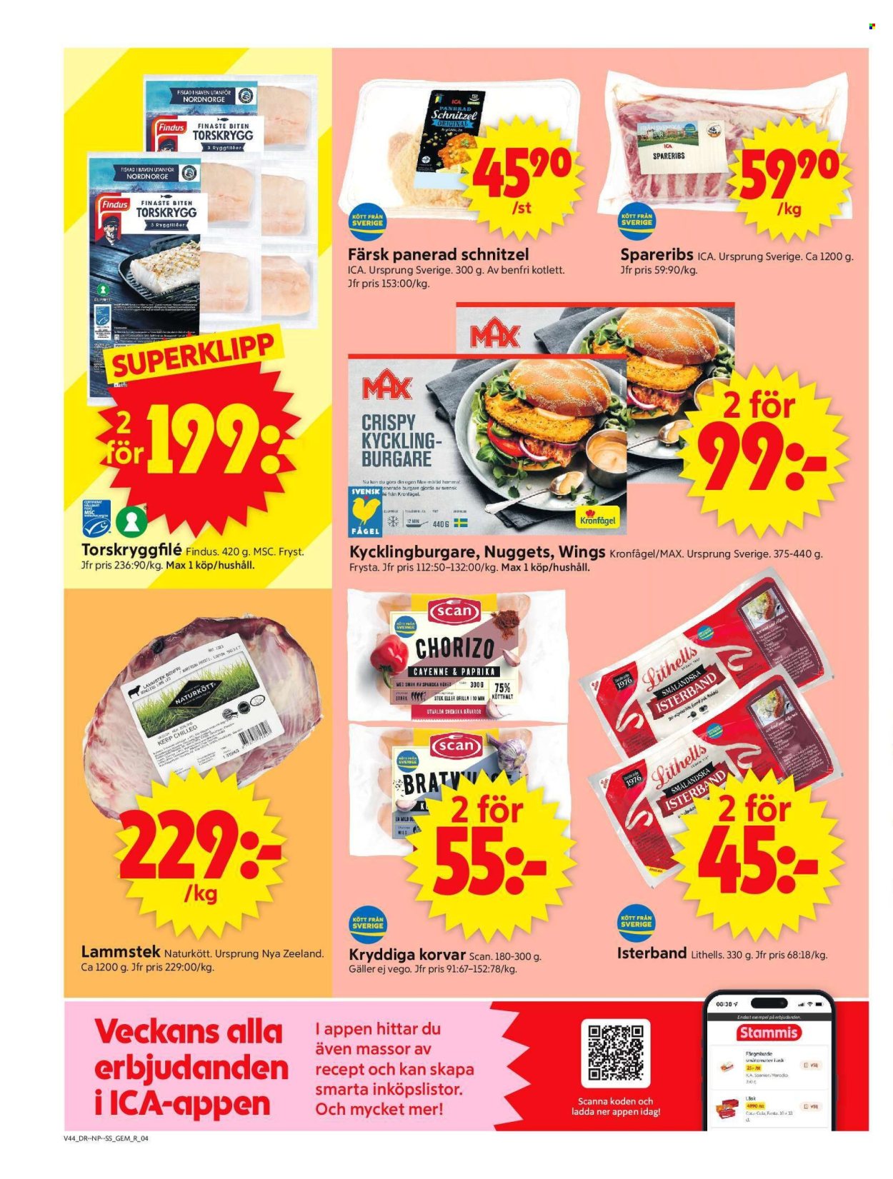 ICA reklamblad - 27/10 2025 - 2/11 2025. Sida 4